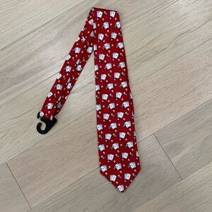 Men’s tie with playing cards